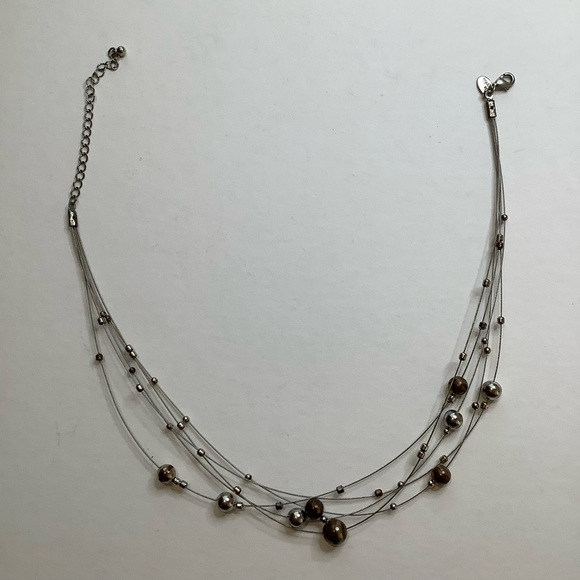 LIA SOPHIA 5-strand Kinetic Necklace - Picture 5 of 8